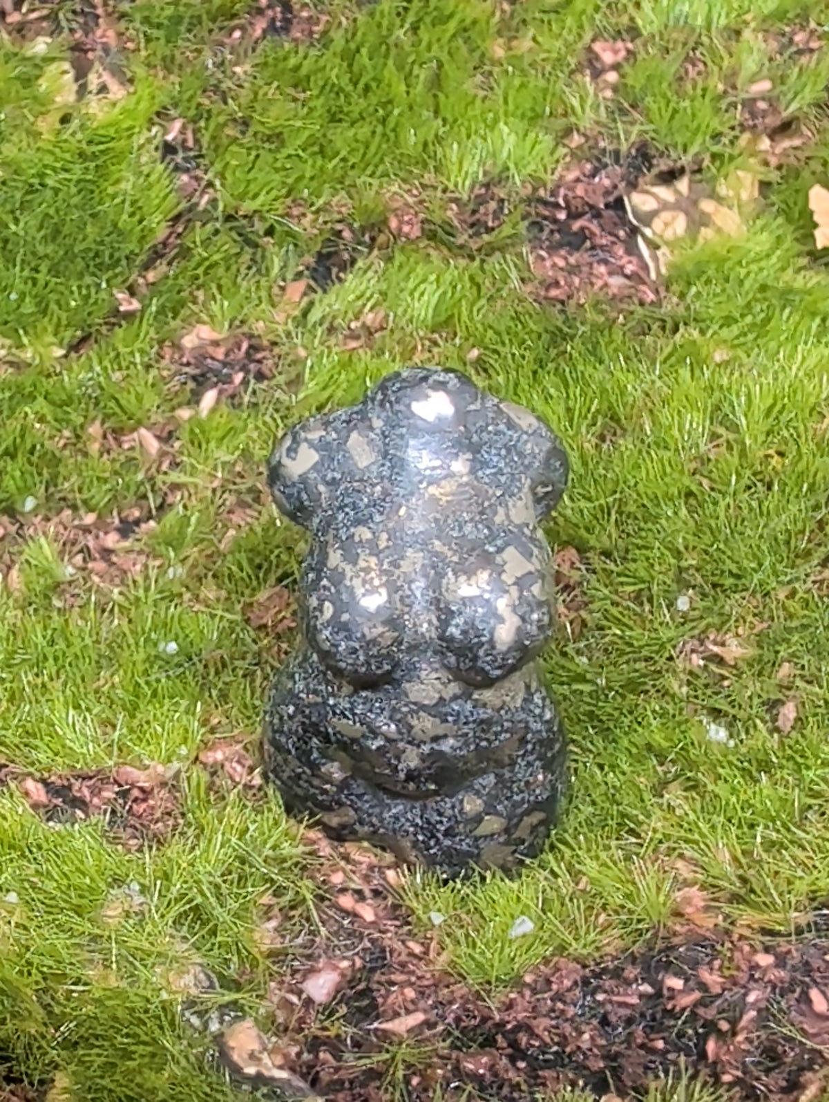 Pyrite Lady Figure