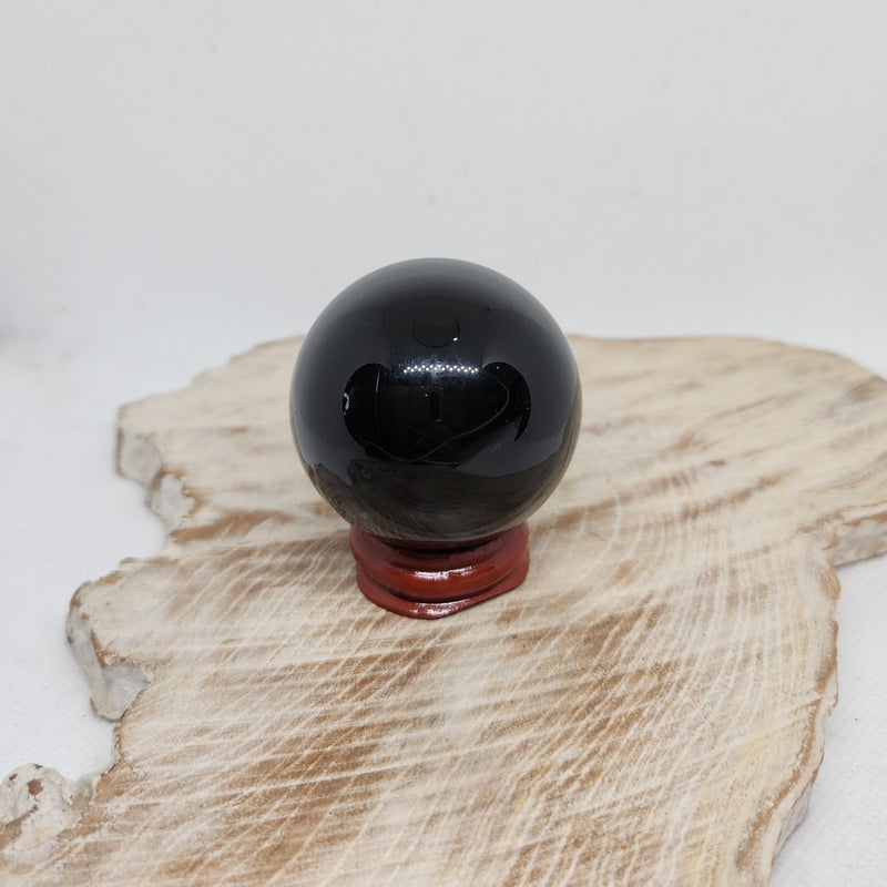 Black Obsidian Sphere