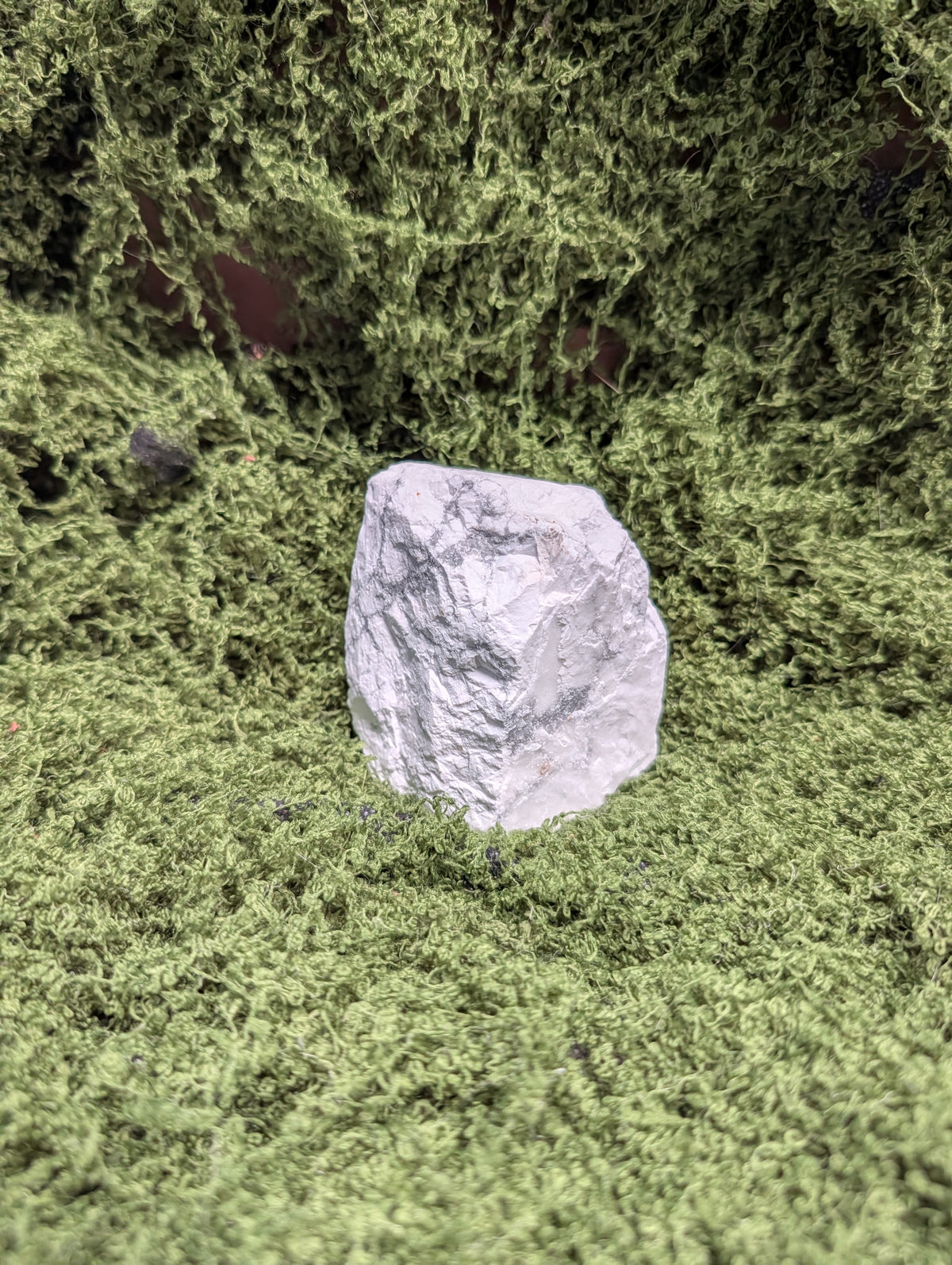 Raw White Howlite