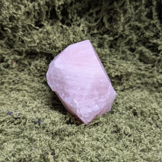 Raw Rose Quartz Point
