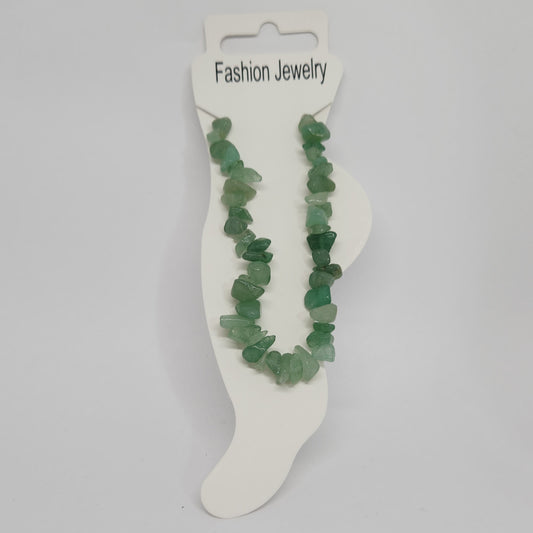 Green Aventurine Chip Bracelet / Anklet