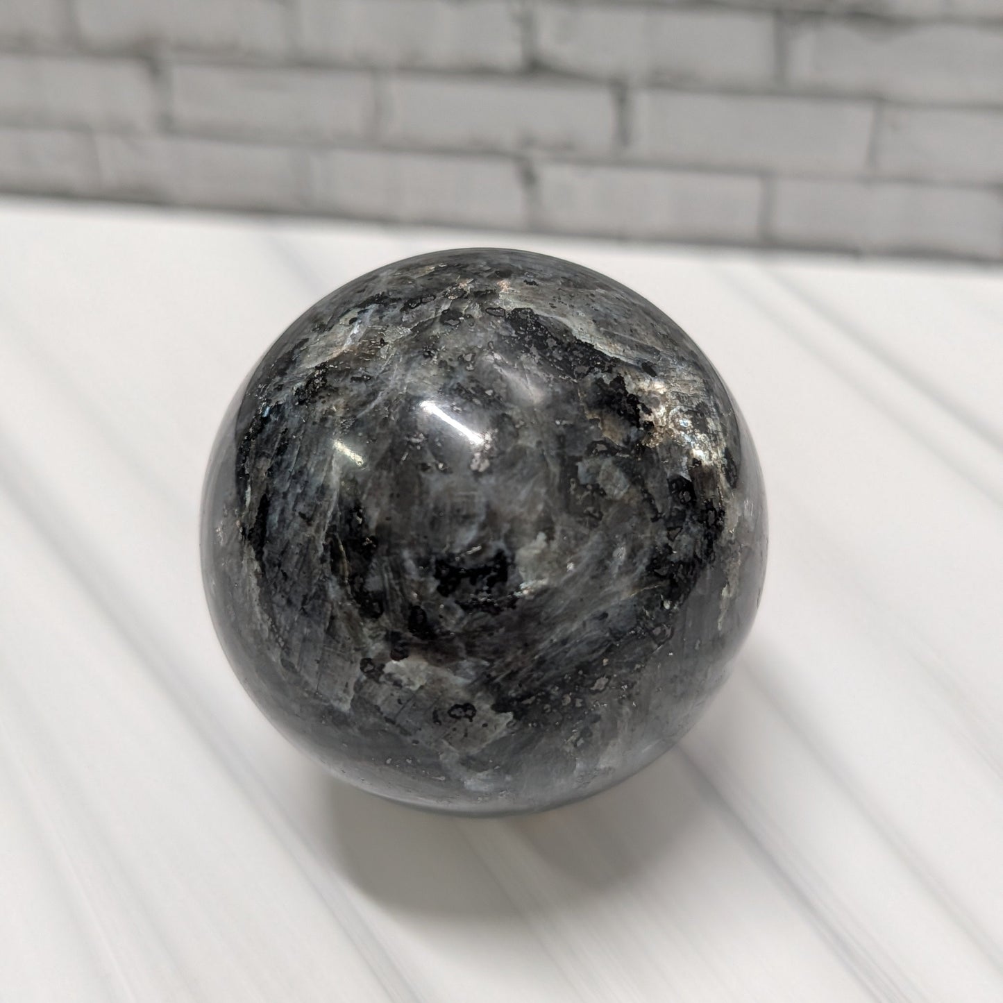 Larvikite Sphere