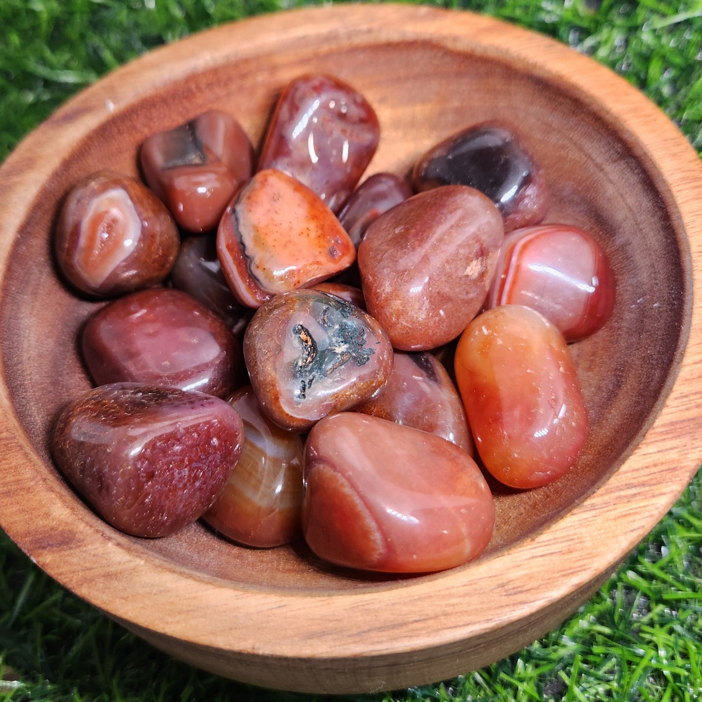 Carnelian Tumbled High Grade