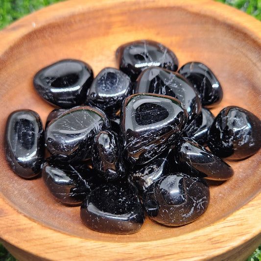 Black Tourmaline Tumbled