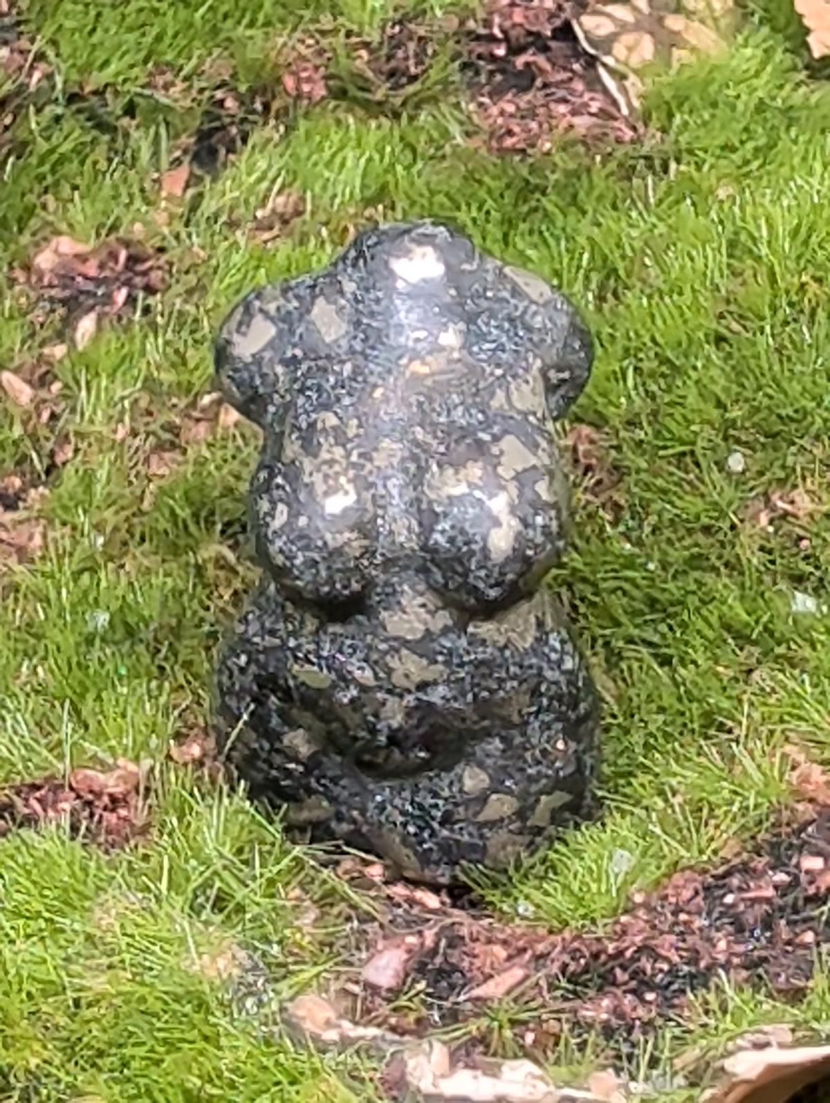 Pyrite Lady Figure