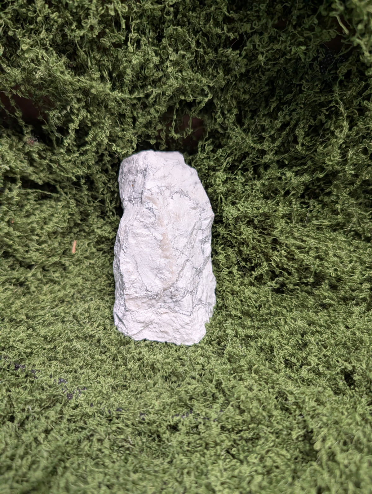 Raw White Howlite