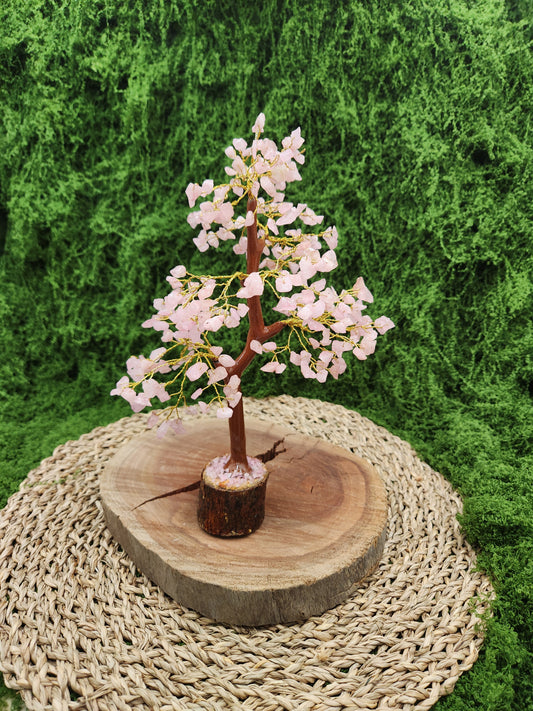 Rose Quartz  Tree Large