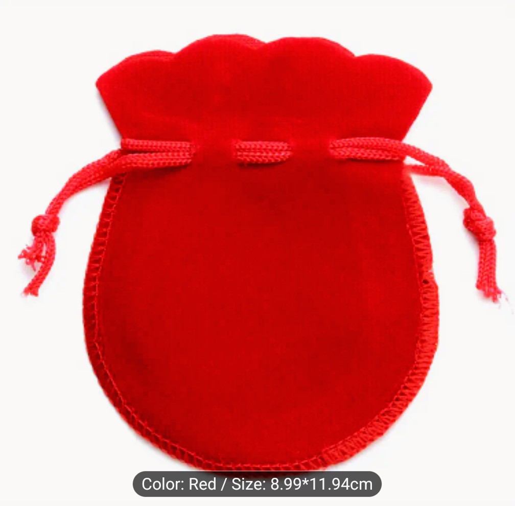 Velvet Pouches Various Colours