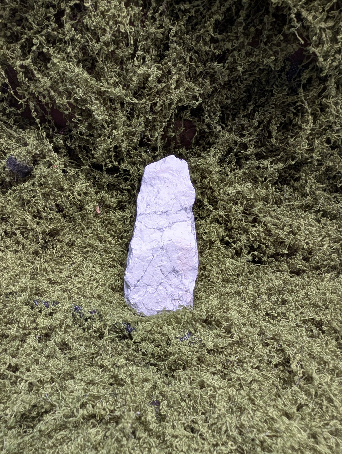 Raw White Howlite