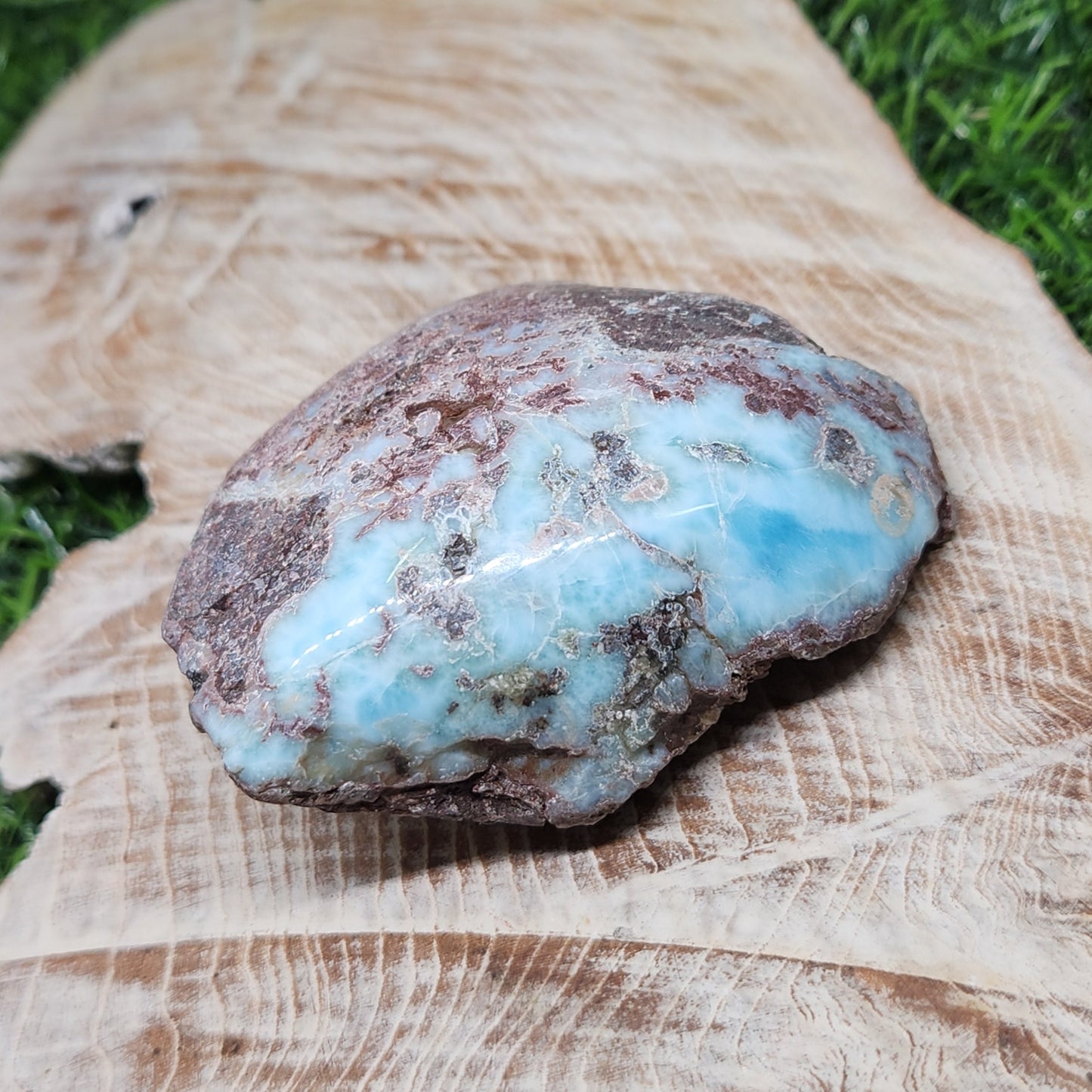 Semi Polished larimar Specimen