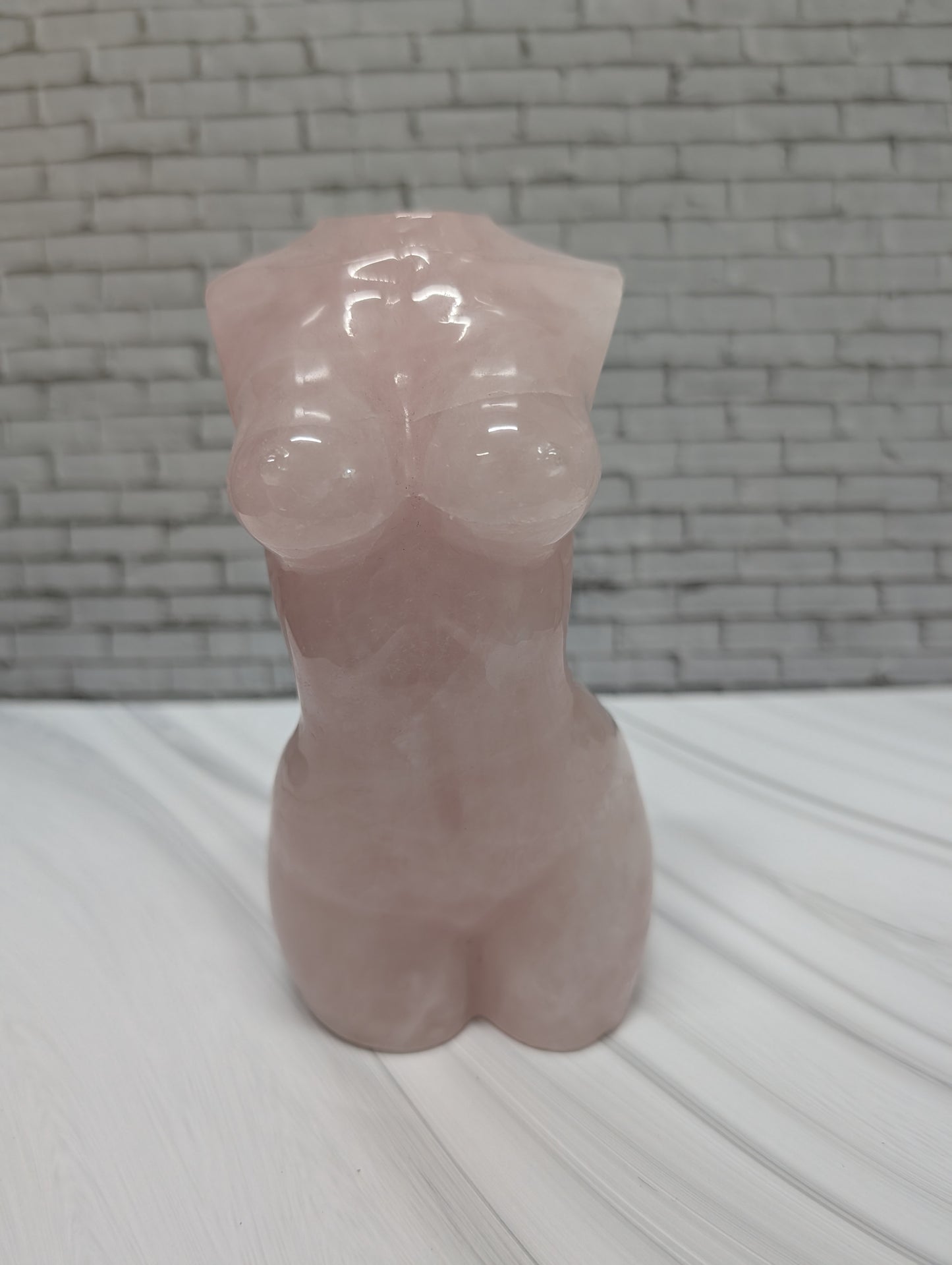 Rose Quartz Figure Large