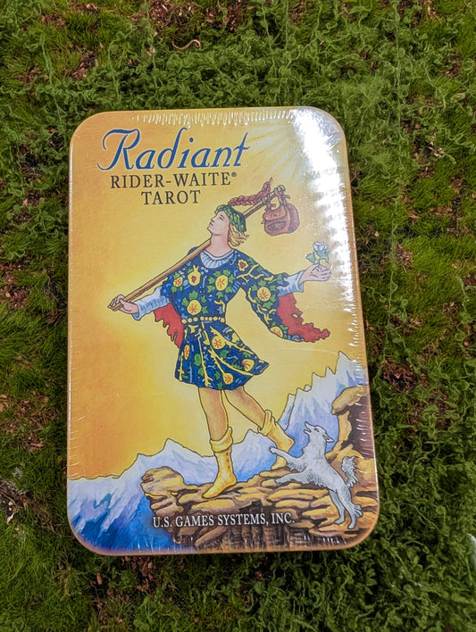Radiant Rider Waite Pocket Tin
