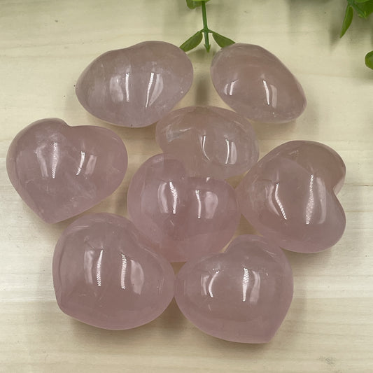 Rose Quartz Hearts