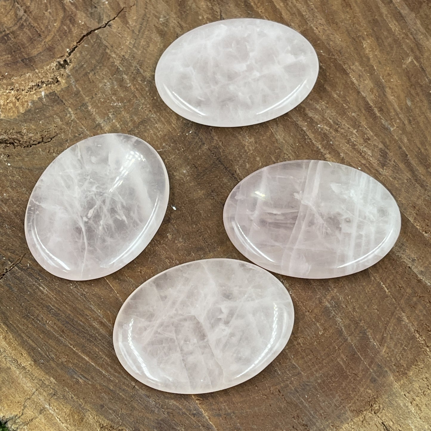 Rose Quartz Palmstones (Worry Stone)