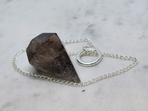 Large Smoky Quartz Pendulum