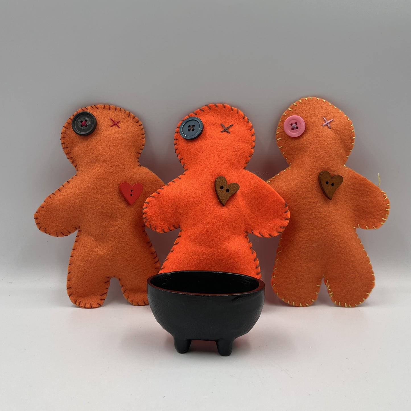 Voodoo Doll - Orange - Large