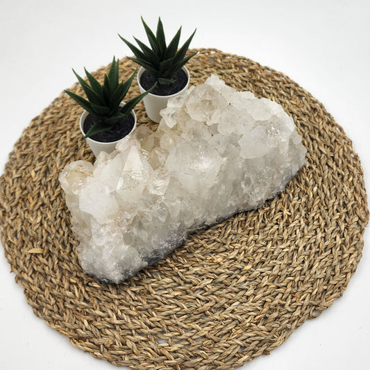 Raw Clear Quartz Cluster