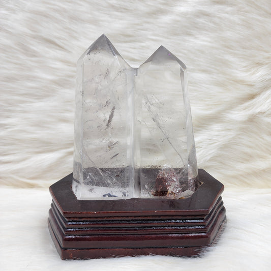 Clear Quartz Double Point