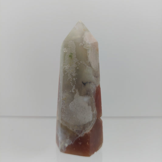 Green Flower Agate Point