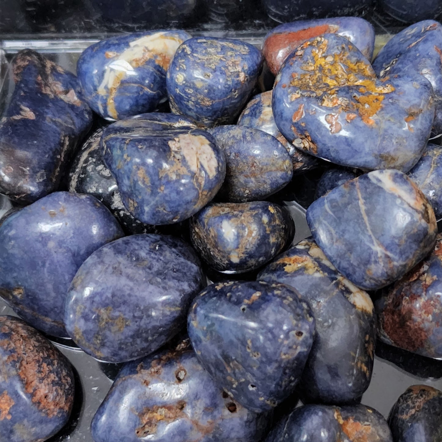 Sapphire Tumbled