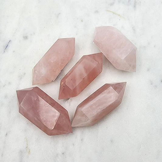 Rose Quartz Double Terminated