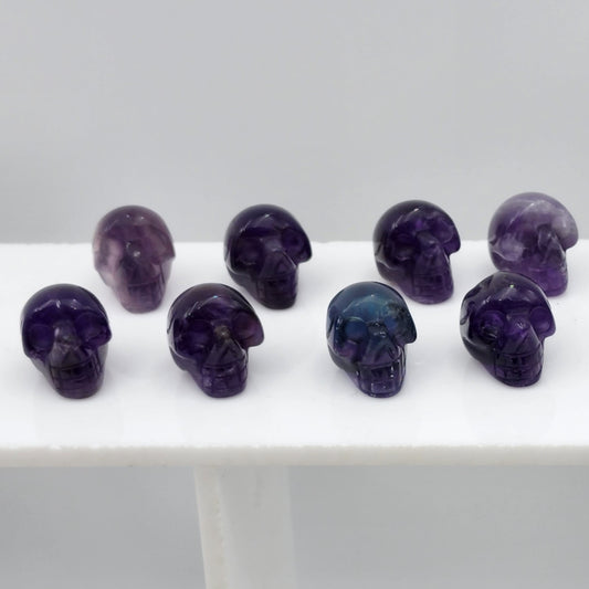 Rainbow Fluorite Skulls