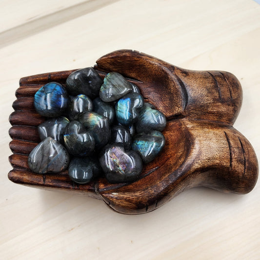 Labradorite Hearts