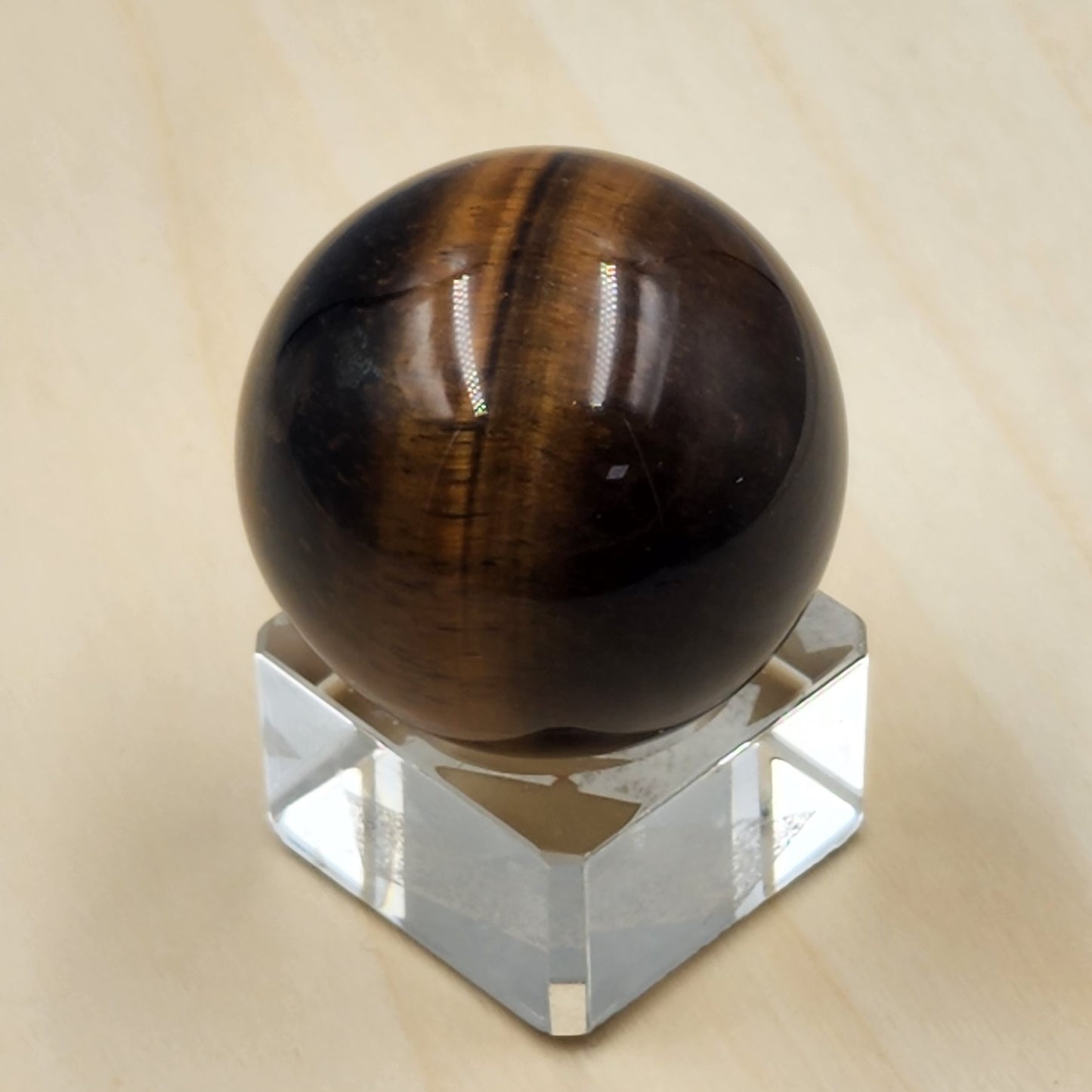 Tiger Eye Sphere