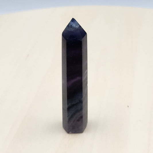 Rainbow Fluorite Point