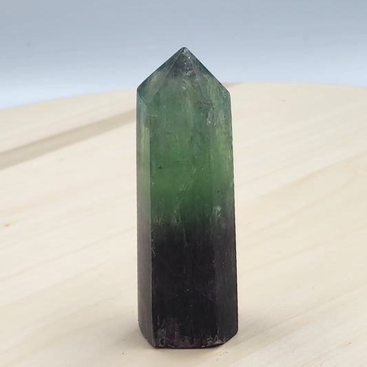 Rainbow Fluorite Point