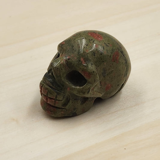Unakite Skull