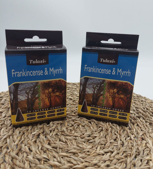 Frankincense & Myrrh Cones