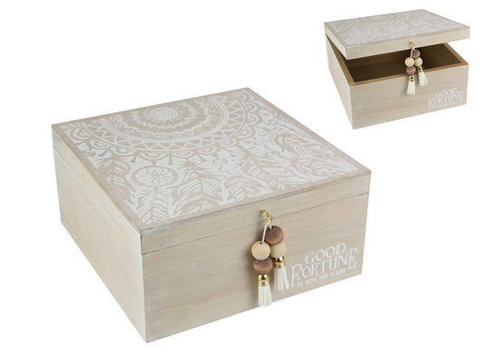 Good Fortune Mandala Box with Tassel