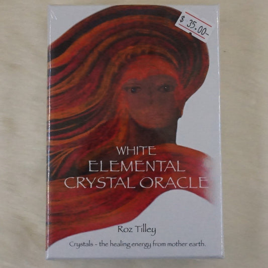 White Elemental Crystal  Oracle Cards