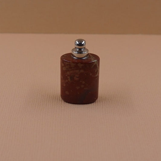 Red Jasper Perfume Bottle