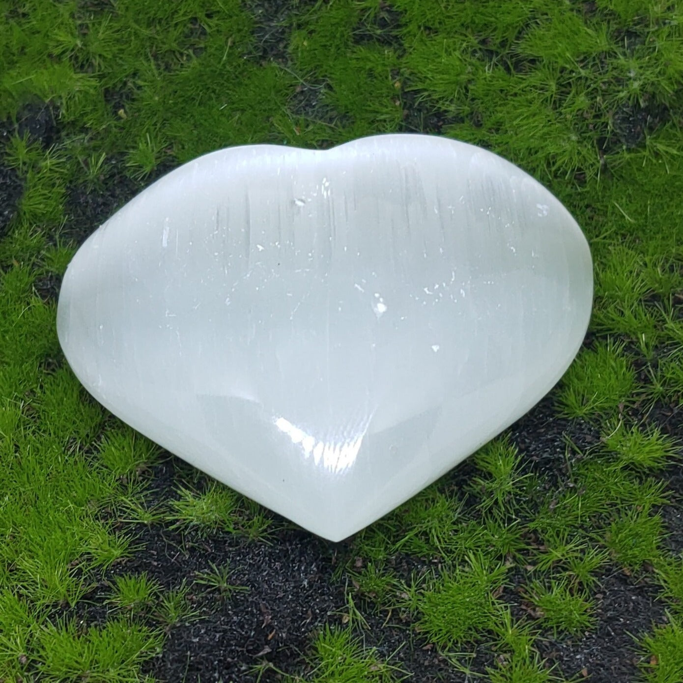 Selenite Hearts