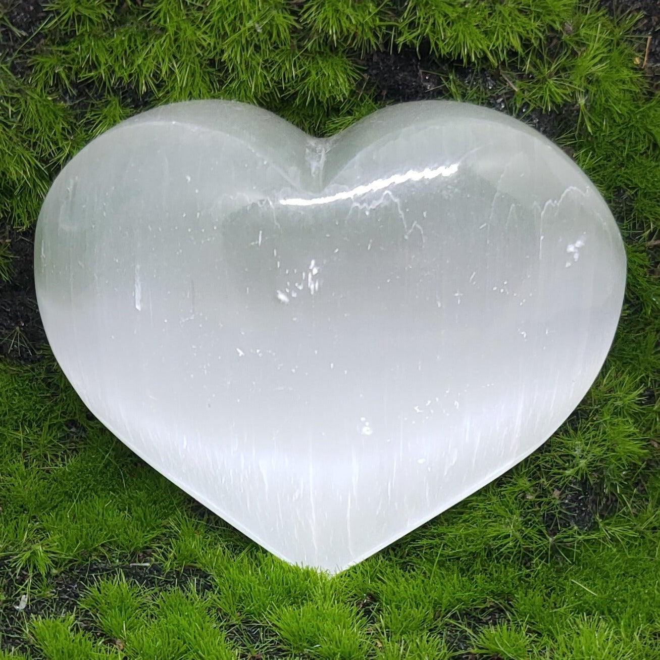 Selenite Hearts