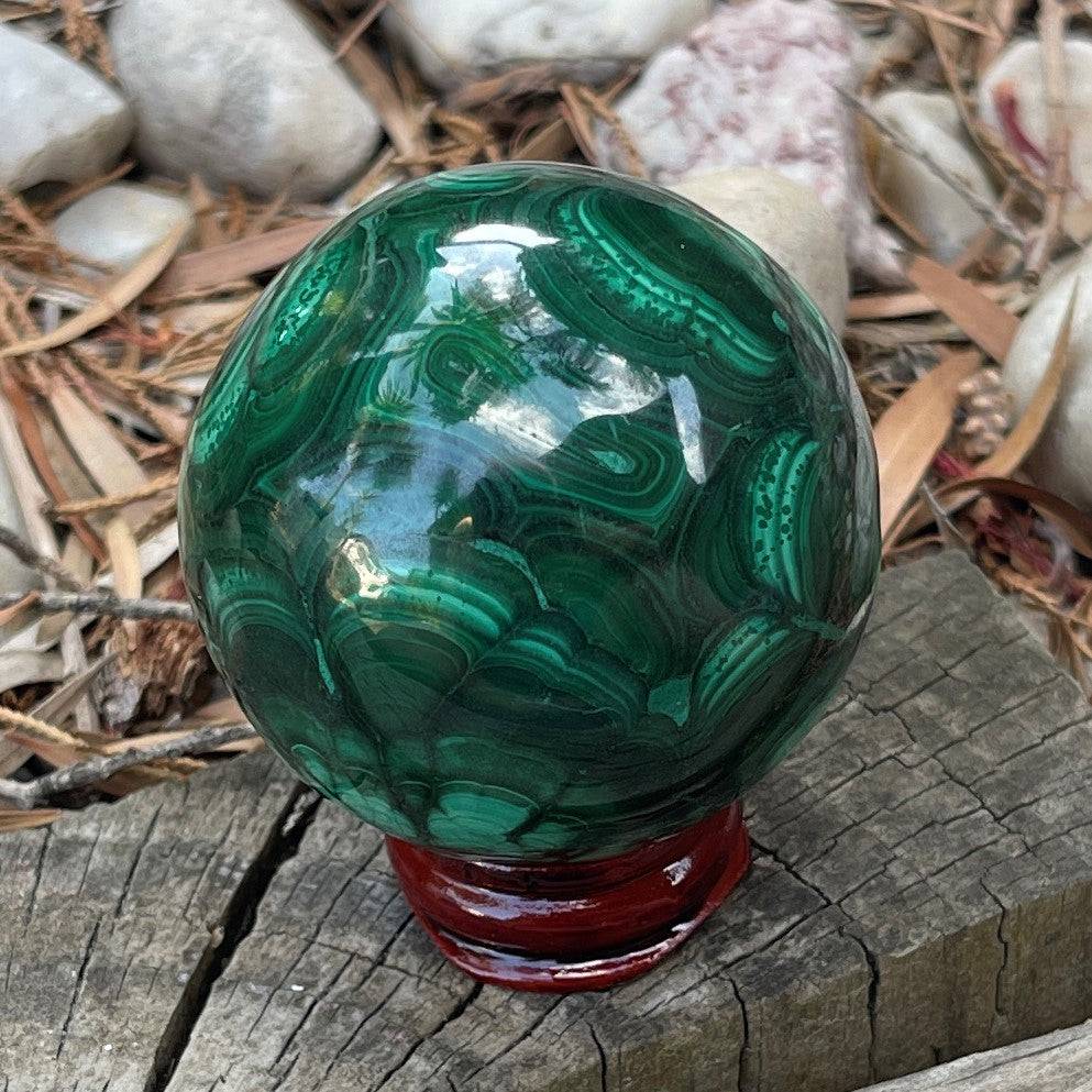 Malachite Sphere