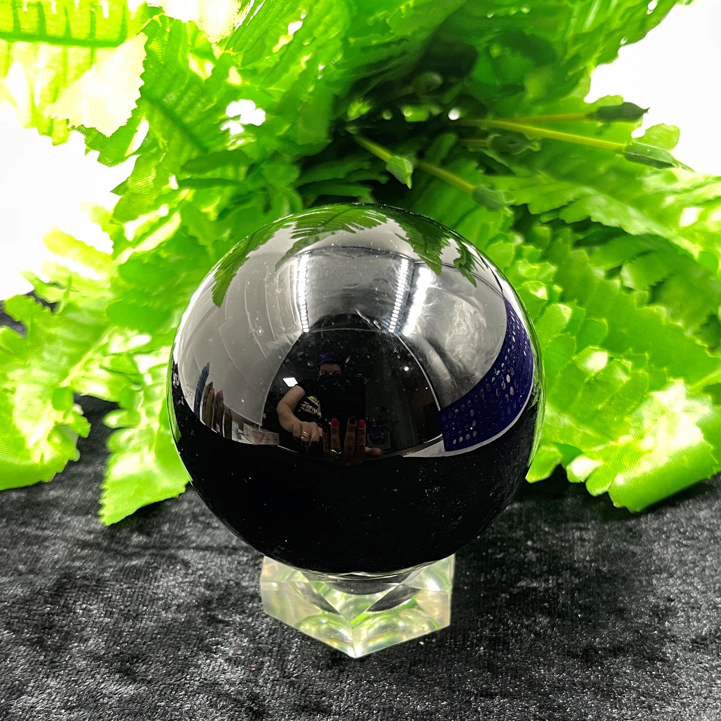 Black Obsidian Sphere