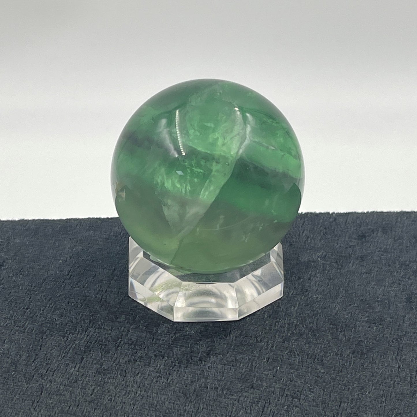 Green Fluorite Sphere