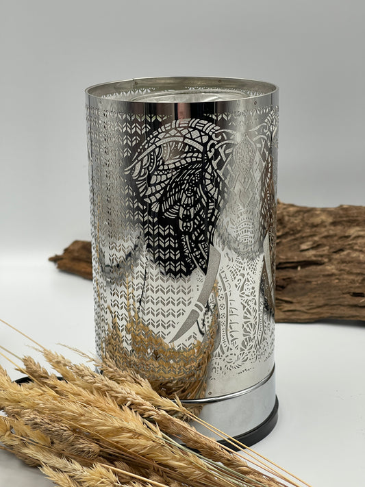 Elephant Silver Touch Lamp