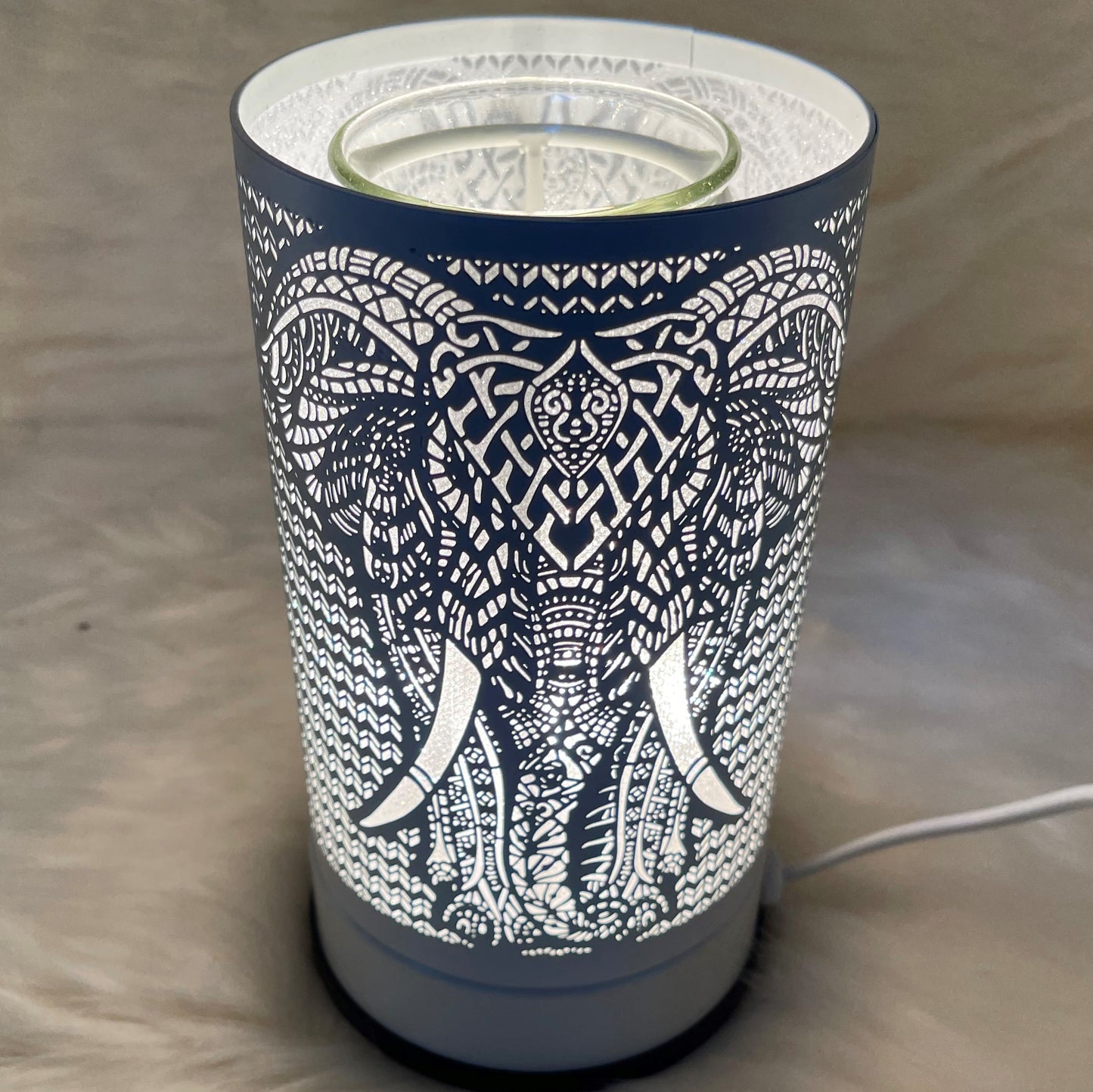 White Elephant Touch Warmer