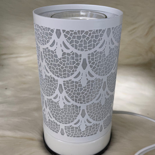 White Lace Warmer