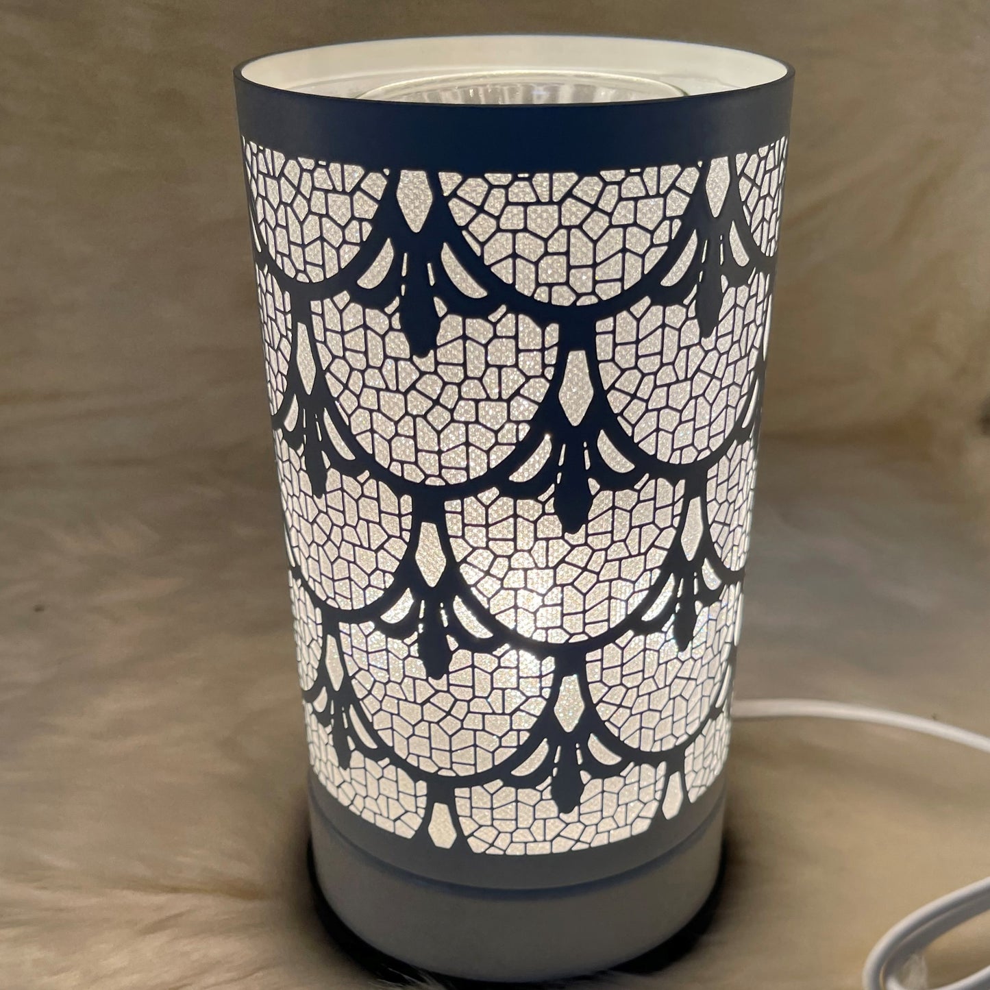 White Lace Warmer