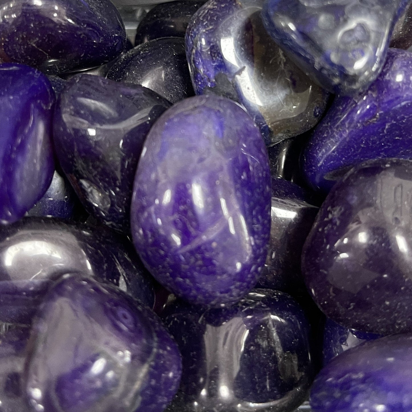 Purple Agate Tumbled