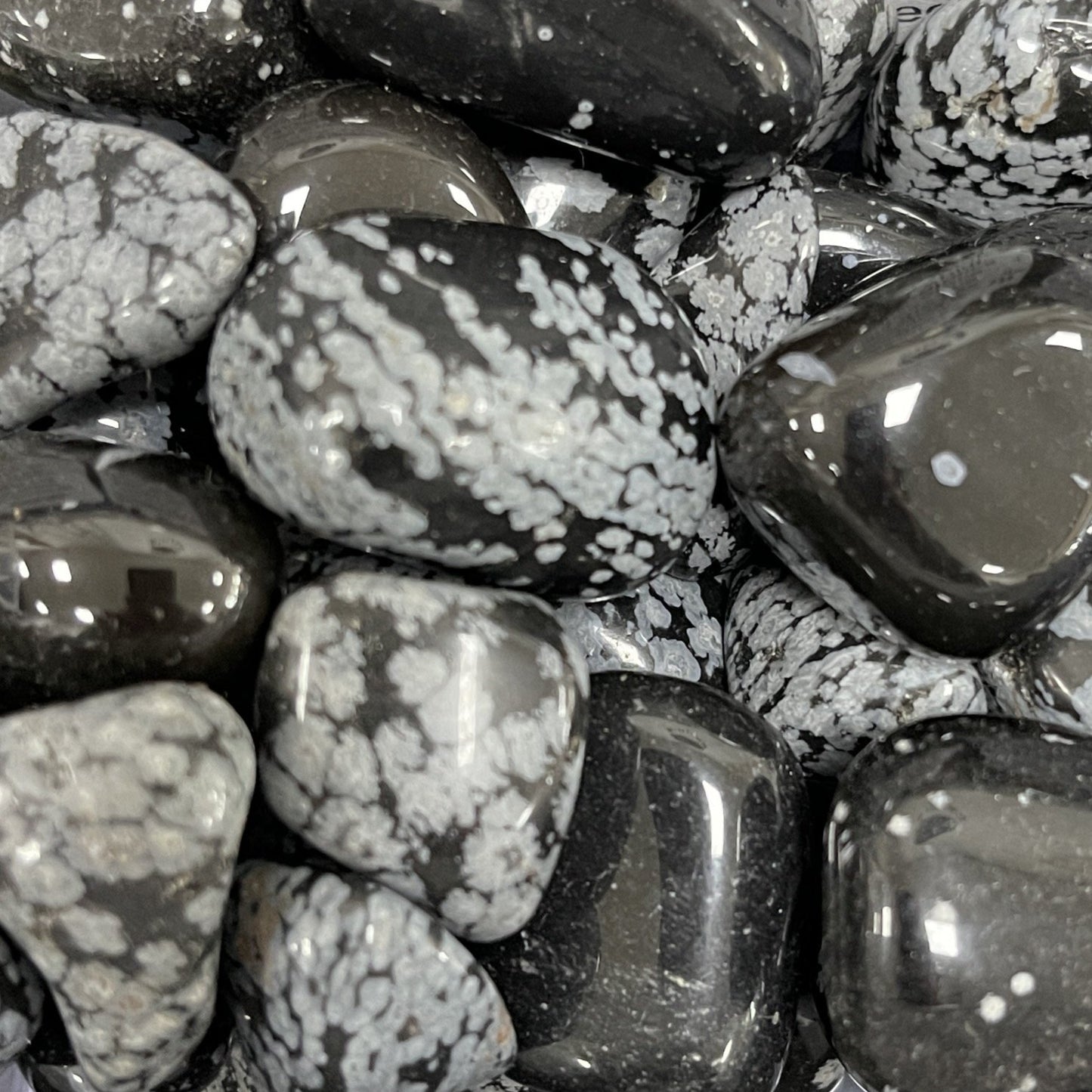 Snowflake Obsidian Tumbled