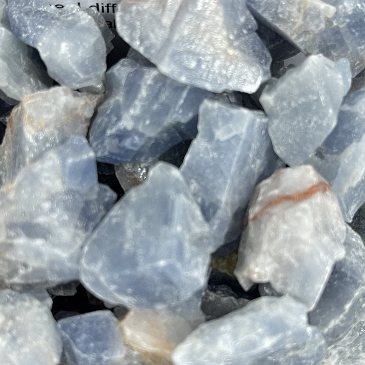 Blue Calcite Raw