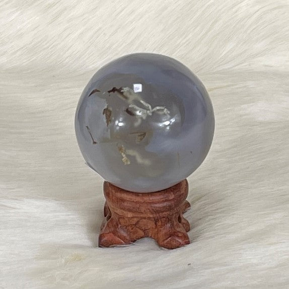 Natural Agate Sphere