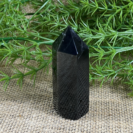 Gold sheen Obsidian Point