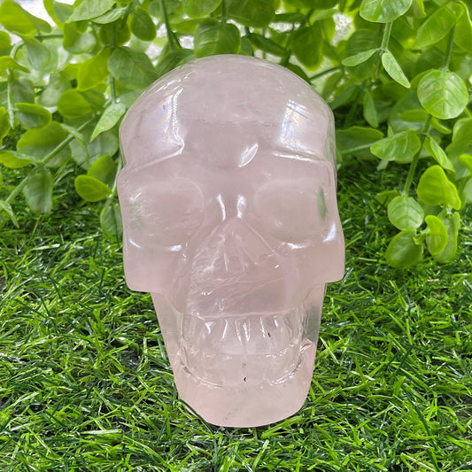 Rose Quartz Skull